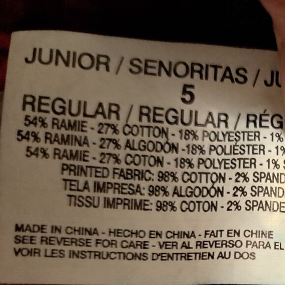 L.E.I Ashley Lowrise Distressed Red,White&Blue Stars&Stripes Denim Jean Shorts - Picture 4 of 7